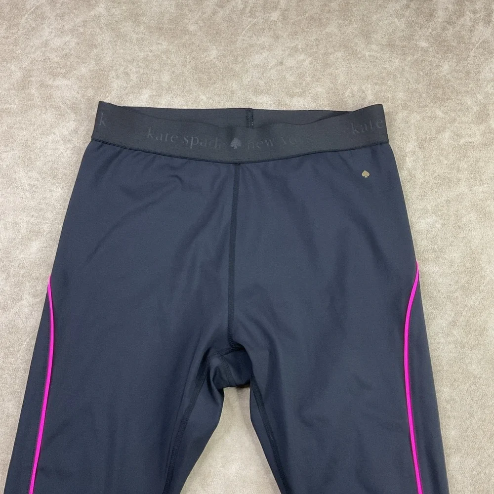 Kate Spade Colorblock Athletic Leggings Yoga‎ Workout Pants Womens Sz Medium
